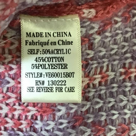 VERY J S Pink Argyle Cable Knit Retro Unique Vintage Sweater Mini Skirt NWT B76 - Picture 8 of 10